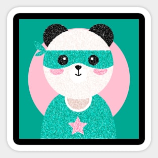 Animal cute Portrait watercollor handcraft Sticker